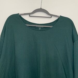 Hunter green shirt